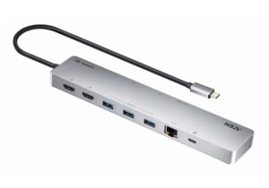 Купить док станция ATEN 8k (4k HDMI Dual Display) 11-in-1 USB-C Multiport Dock with USB PD 100W - 4D-15218916 из реестра по лучшей цене