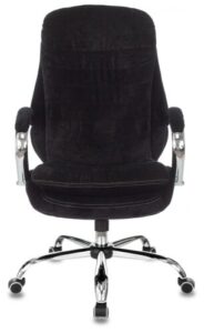 Купить Кресло руководителя Бюрократ T-9950SL Fabric черный Light-20 крестов. металл хром - 4D-12434854 из реестра по лучшей цене