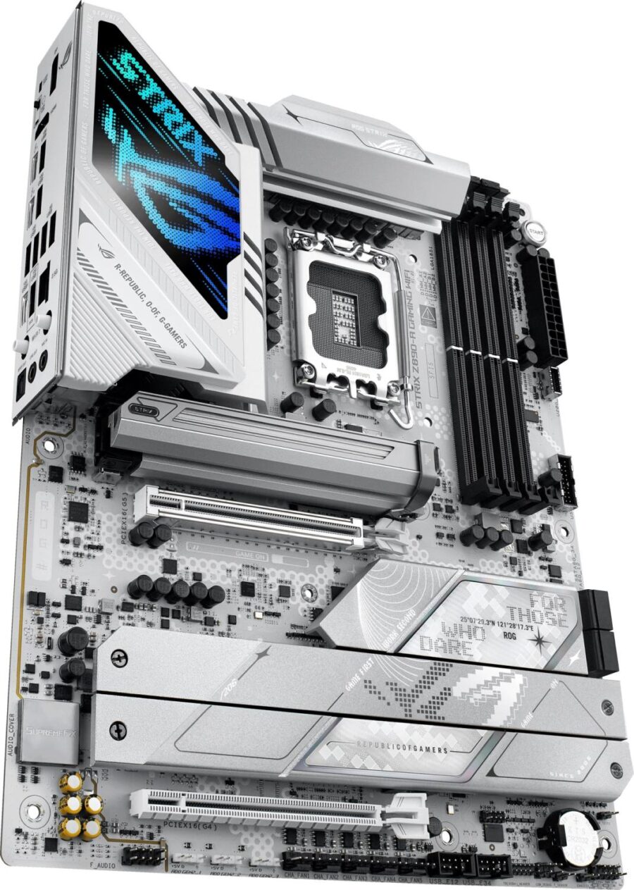 Материнская плата Asus ROG STRIX Z890-A GAMING WIFI Soc-1851 Intel Z890 4xDDR5 ATX AC`97 8ch(7.1) 2.5Gg RAID+HDMI+DP — изображение 3