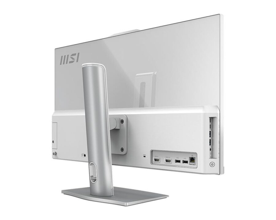 Моноблок/ MSI Modern AM272P 1M   27"(1920x1080 (матовый) IPS)/Intel Core 5 120U(Ghz)/8192Mb/256PCISSDGb/noDVD/Int:Intel® Graphics/Cam/BT/WiFi/-/war 1y/7.5kg/White/DOS + Wireless KB+M — изображение 4