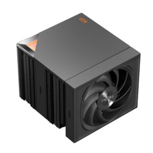 Купить Кулер для процессора/ CPU Cooler PCCooler RZ820 BK (289W, 4-pin PWM, 165mm, Al/Cu, 4x8mm+4x6mm, 1x140mm+1x150mm, 71.9CFM/86.7CFM, 27.1dBA/32dBA, 1500RPM/2200RPM, S: 1851/1700/1200/20XX/115X, AM5/AM4, black) - 4D-14776353 из реестра по лучшей цене