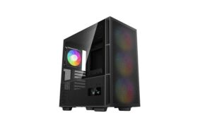 Купить Корпус Deepcool CH560 DIGITAL без БП, боковое окно (закаленное стекло), 3x140мм ARGB вентилятор спереди и 1x120мм ARGB вентилятор сзади, черный, ATX - 4D-14847145 из реестра по лучшей цене
