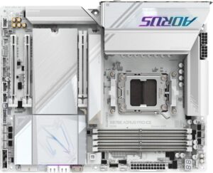 Купить Материнская плата Gigabyte X870E AORUS PRO ICE SocketAM5 AMD X870 4xDDR5 ATX AC`97 8ch(7.1) 2.5Gg RAID+HDMI - 4D-15216484 из реестра по лучшей цене