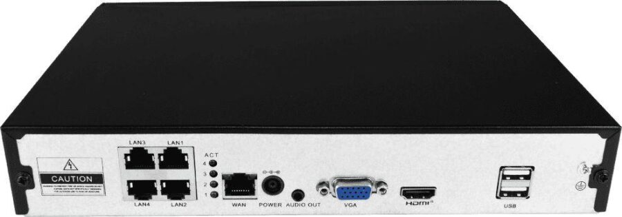 Видеорегистратор Trassir NVR-1104P V2 — изображение 4