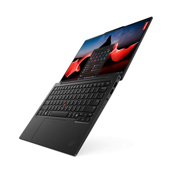 Ноутбук ThinkPad X1 Carbon Gen 12 14" 2.8K(2880x1800)OLED 400N, Intel Ultra 7 155H, 32GB LPDDR5, 1TB SSD M.2, Intel Graphics, WiFi6, BT, FPR, KB Eng/Ru, FHD Cam, 57Wh, 65W USB-C, Win 11 ProEng, 1Y, 1.09kg — изображение 3