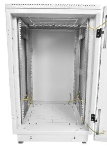 Купить Шкаф серверный ЦМО (ШТК-М-22.6.10-3ААА) напольный 22U 600x1020мм пер.дв.металл задн.дв.стал.лист 2 бок.пан. направл.под закл.гайки 330кг серый 855мм 73.44кг 180град. 1140мм IP20 металл - 4D-12220527 из реестра по лучшей цене