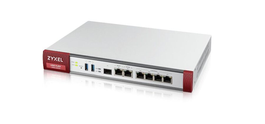 Межсетевой экран/ Межсетевой экран и Wi-Fi контроллер Zyxel USG FLEX 200 с подписками на 1 год (AS,AV,CF,IDP, SecuReporter), Rack, 3xWAN GE (2xRJ-45 и 1xSFP), 4xLAN/DMZ GE, 2xUZyxel USG Flex Firewall 10/100/1000, 2*WAN, 4*LAN/DMZ ports, 1*SFP, 2*USB with