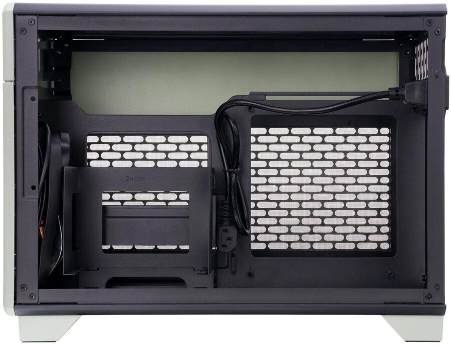 Корпус Thermaltake TR100 Matcha зеленый без БП miniITX 8x140mm 2x200mm 2xUSB3.0 audio bott PSU — изображение 3