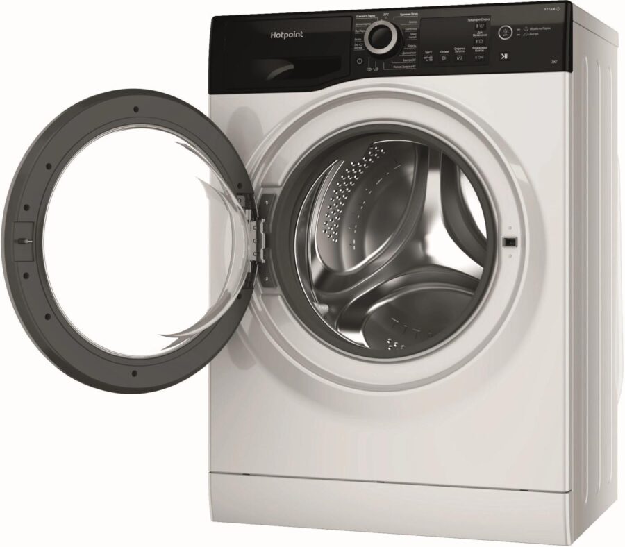Стиральная машина Hotpoint NSB 7225 ZS V RU класс: A загр.фронтальная макс.:7кг белый — изображение 4