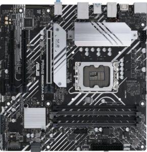 Купить Материнская плата Asus PRIME B660M-A D4-CSM Soc-1700 Intel B660 4xDDR4 mATX AC`97 8ch(7.1) GbLAN RAID+HDMI+DP - 4D-14034135 из реестра по лучшей цене