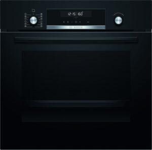 Купить Встраиваемая электрическая духовка BOSCH Serie   6, духовой шкаф, черный, 10 режимов, 4-х слойное остекление, LCD-дисплей, утапливаемые переключатели, галогенное освещение, 30 автопрограмм, пиролитическая самоочистка, дверца с амортизатором SoftClose, тел - 4D-13986772 из реестра по лучшей цене