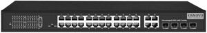Купить Коммутатор Osnovo SW-62422(400W) 26x100Мбит/с 2xКомбо(1000BASE-T/SFP) 24PoE+ 400W неуправляемый - 4D-12734474 из реестра по лучшей цене