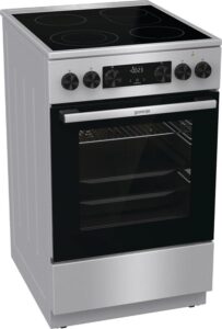 Купить Плита GORENJE/ Стеклокерамическая плита, Цвет: Нержавеющая сталь, Материал дверцы: Стеклянная дверца, GentleClose: шарнир с плавным закрыванием дверцы духовки, Тип духовки: Мультифункциональная духовка, Стеклокерамическая варочная панель, Количество конфо - 4D-13392389 из реестра по лучшей цене