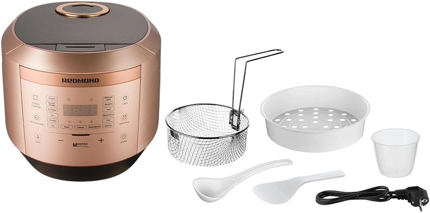 Мультиварка Редмонд RMC-450 4.5л 860Вт бронзовый — изображение 2