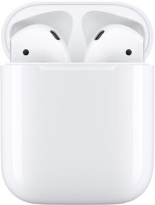 Купить Гарнитура вкладыши Apple AirPods 2 A2032/A2031/A1602 белый беспроводные bluetooth в ушной раковине (MV7N2HN/A) - 4D-13557355 из реестра по лучшей цене