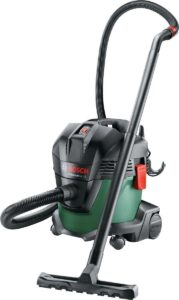 Купить Строительный пылесос Bosch UniversalVac15 1000Вт (уборка: сухая/влажная) зеленый - 4D-14781398 из реестра по лучшей цене