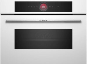 Купить Встраиваемая электрическая духовка BOSCH Компактная духовка с микроволновой печью и 16 типами нагрева, 45.5x59.5x54.8 см, 45л, дисплей,инвертор,SoftClose и SoftOpen, Bosch Assist, белый цвет - 4D-15334508 из реестра по лучшей цене