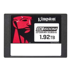 Купить Твердотельный накопитель Kingston Enterprise SSD 1,92TB DC600M 2.5" SATA 3 R560/W530MB/s 3D TLC MTBF 2M 94 000/78 000 IOPS 3504TBW (Mixed-Use) 3 years - 4D-13348504 из реестра по лучшей цене