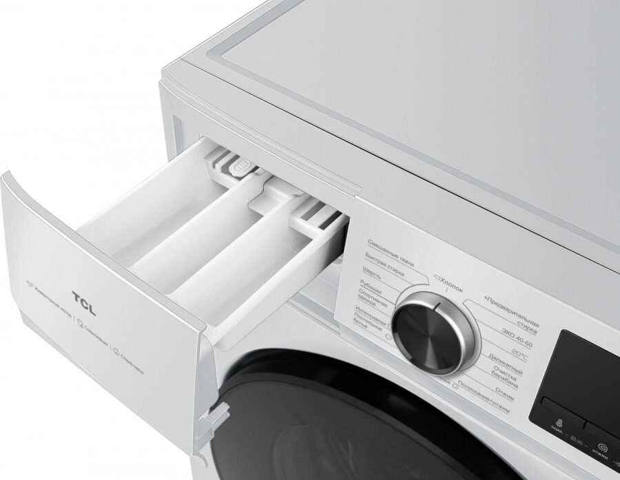 Стиральная машина TCL TWOF-107W14W1 класс: A+++ загр.фронтальная макс.:7кг белый инвертер — изображение 2