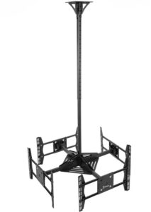 Купить Кронштейн для телевизора Onkron CPRO2L-4 черный 32"-55" макс.154кг потолочный поворот и наклон - 4D-13562214 из реестра по лучшей цене