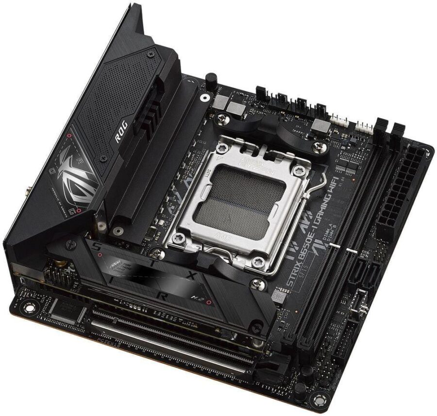 Материнская плата Asus ROG STRIX B650E-I GAMING WIFI SocketAM5 AMD B650 2xDDR5 mini-ITX AC`97 8ch(7.1) 2.5Gg RAID+HDMI — изображение 3