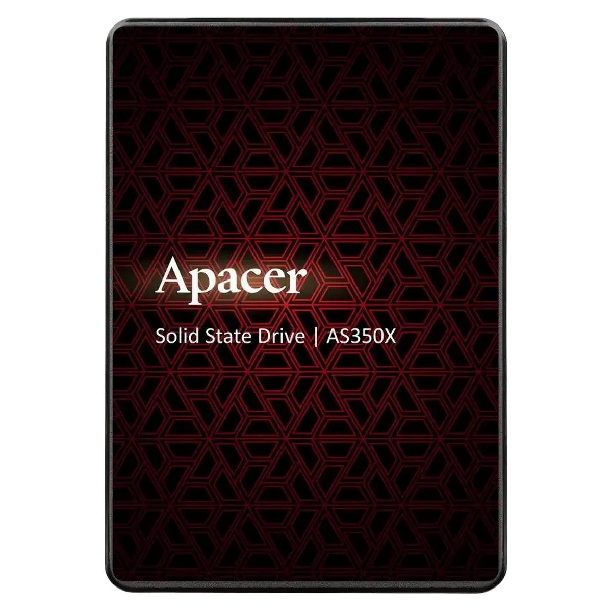 Твердотельный накопитель SSD Apacer AS350X SSD 2.5" 7mm SATAIII, 2TB , Standard (Single) — изображение 2
