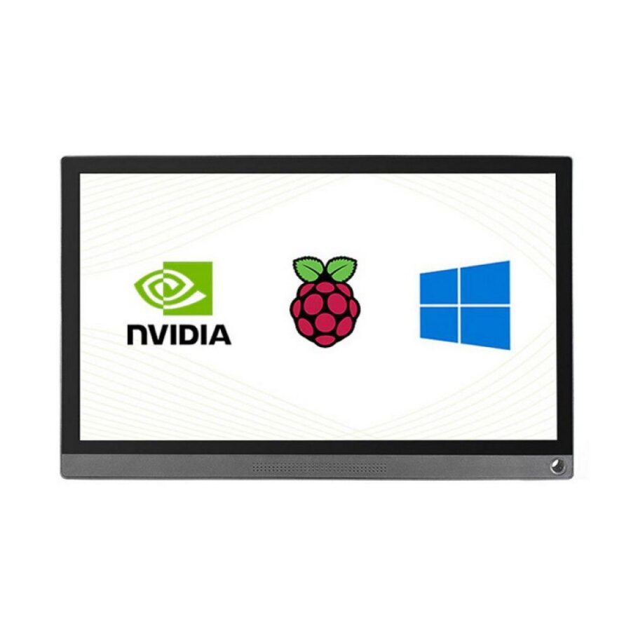 Монитор ACD «ACDM18-XC574 Монитор Waveshare 15.6» емкостной сенсорный, 1920x1080 IPS матрица, вход HDMI/Type-C, в корпусе, питание по USB, for Raspberry Pi 3 (WS16527)(RASP3528) — изображение 2