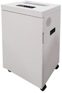Купить Шредер Office Kit S500 белый (секр.P-5) фрагменты 17лист. 50лтр. скрепки скобы пл.карты CD - 4D-15583663 из реестра по лучшей цене