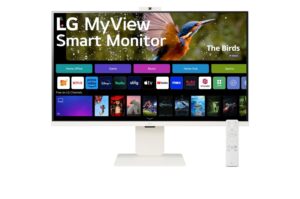 Купить Монитор LG LCD 32SR85U-W/ LG MyView 32SR85U-W 31.5'' 4K UHD Smart Monitor, IPS, 400cd/m2, 16:9, 5мс (GtG), 60Hz, 178/178, speakers 5Wx2, webcamera, внешний БП, USB Type-C(90W), 2xHDMI, USB, VESA 100x100 mm, HAS, webOS - 4D-14673197 из реестра по лучшей цене