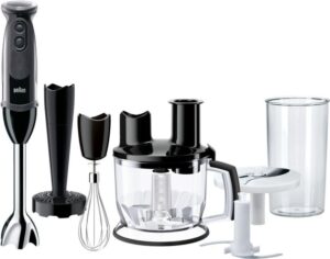 Купить Блендер погружной Braun MQ5277BK 1000Вт черный - 4D-12998304 из реестра по лучшей цене