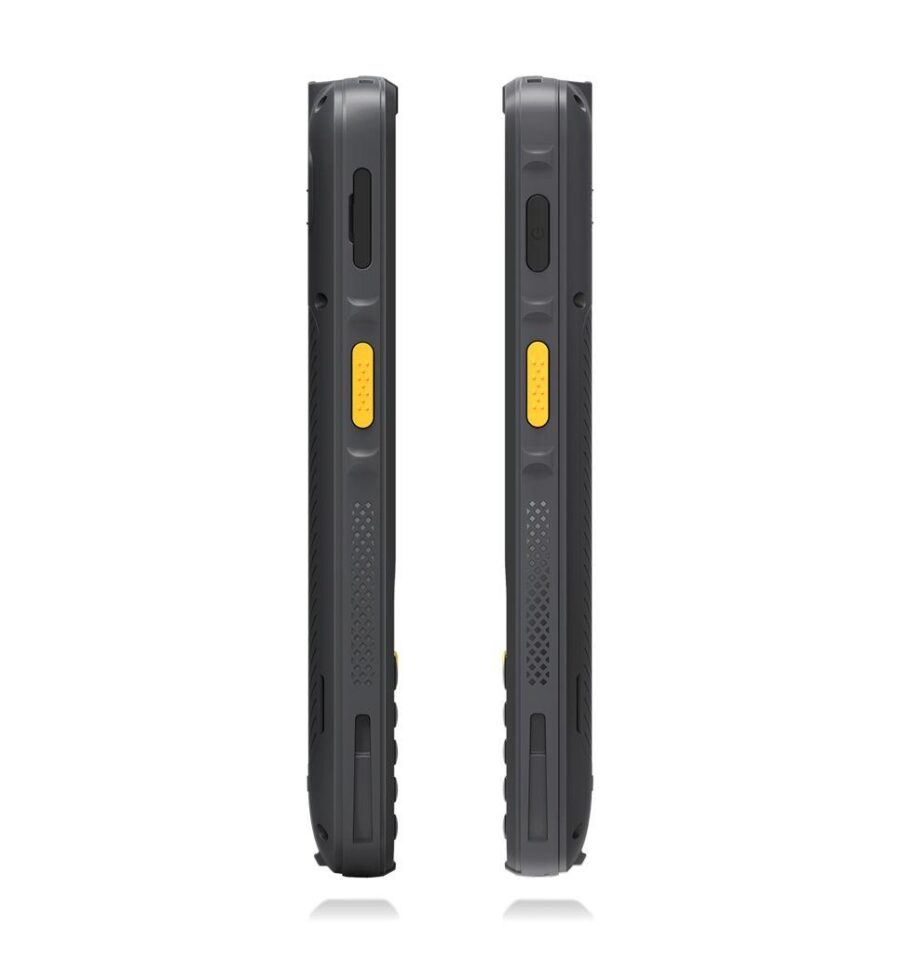 Терминал сбора данных/ MT6755 Sei Mobile Computer with 4" touchscreen, 2D CMOS Mega Pixel imager with Laser Aimer (CM6x), 4GB/64GB, BT, WiFi, 4G, GPS, NFC and Camera. Incl.  Protective case, Handstrap. wrist strap, USB cable, battery and multiplug adapter — изображение 3