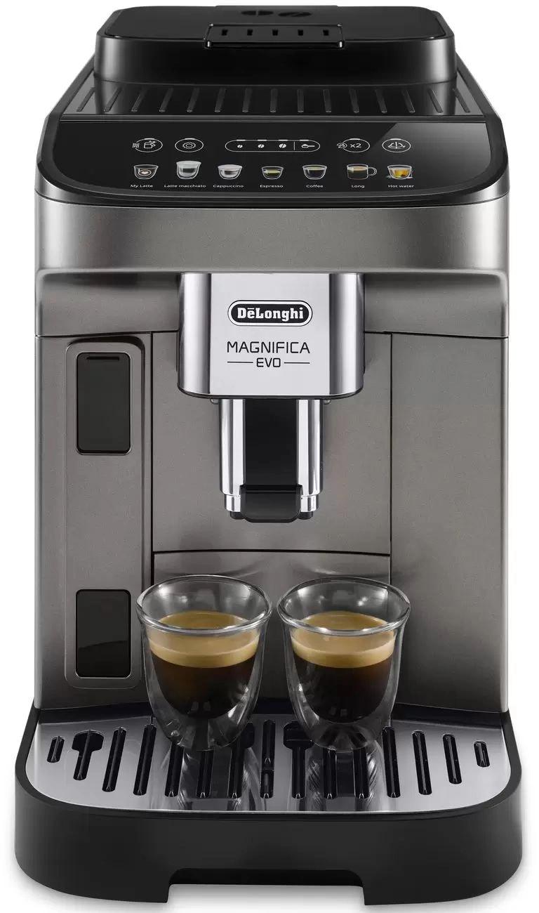 Кофемашина Delonghi Magnifica Evo ECAM290.81.TB 1450Вт черный/серый — изображение 3