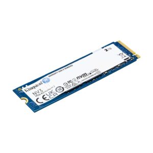 Купить Твердотельный накопитель/ Kingston SSD NV3, 2000GB, M.2(22x80mm), NVMe, PCIe 4.0 x4, 3D TLC, R/W 6000/5000MB/s, TBW 640, DWPD 0.3 (12 мес) - 4D-14718116 из реестра по лучшей цене