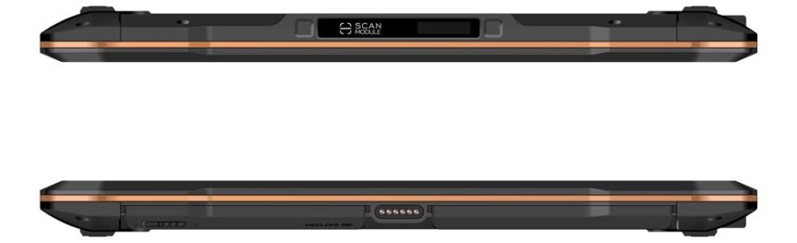 Защищенный планшет/ 10" Tablet 2.2Ghz 4GB/64GB, 2D CMOS Mega Pixel imager with Laser Aimer (CM6x), BT, WiFi, 5G, GPS, NFC and Camera. Incl  USB cable, Hand Strap and multiplug adapter (Orion Plus). OS: Android 11 GMS (AER). — изображение 3