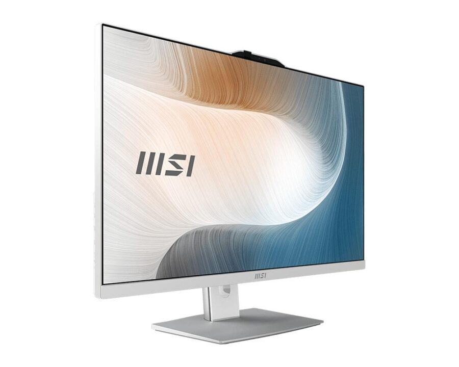 Моноблок/ MSI Modern AM272P 1M   27"(1920x1080 (матовый) IPS)/Intel Core 5 120U(Ghz)/8192Mb/256PCISSDGb/noDVD/Int:Intel® Graphics/Cam/BT/WiFi/-/war 1y/7.5kg/White/DOS + Wireless KB+M — изображение 2