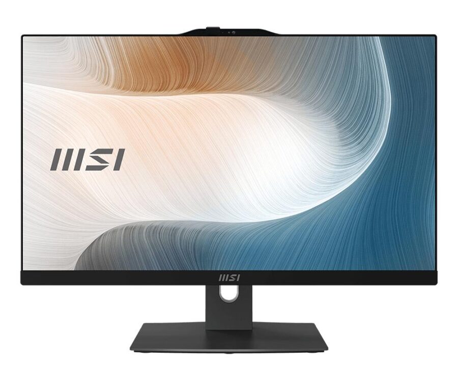 Моноблок/ MSI Modern AM242P 1M   23.8"(1920x1080 (матовый) IPS)/Intel Core 5 120U(1.4Ghz)/16384Mb/256PCISSDGb/noDVD/Int:Intel® Graphics/Cam/BT/WiFi/war 1y/4.65kg/Black/noOS + Wireless KB+M — изображение 3