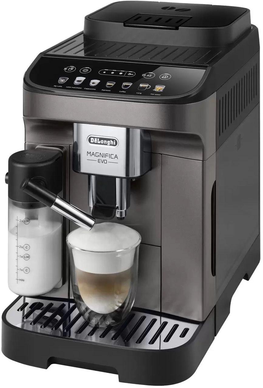 Кофемашина Delonghi Magnifica Evo ECAM290.81.TB 1450Вт черный/серый — изображение 2