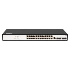 Купить коммутатор SNR Управляемый коммутатор уровня 2+, 24 порта 10/100/1000Base-T, 4 порта 1/10G SFP+, встроенный БП ~220V AC - 4D-14854348 из реестра по лучшей цене