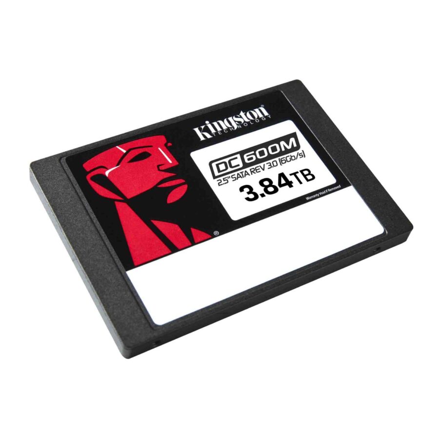 Твердотельный накопитель/ Kingston SSD DC600M, 3840GB, 2.5" 7mm, SATA3, 3D TLC, R/W 560/530MB/s, IOPs 94 000/59 000, TBW 7008, DWPD 1 (12 мес) — изображение 2