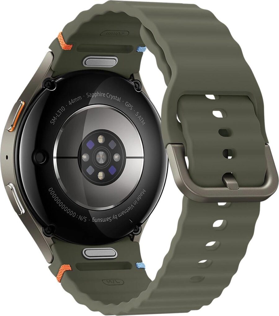 Смарт-часы Samsung Galaxy Watch 7 LTE 44мм 1.47" AMOLED корп.зеленый рем.зеленый (SM-L315FZGACAU) — изображение 4