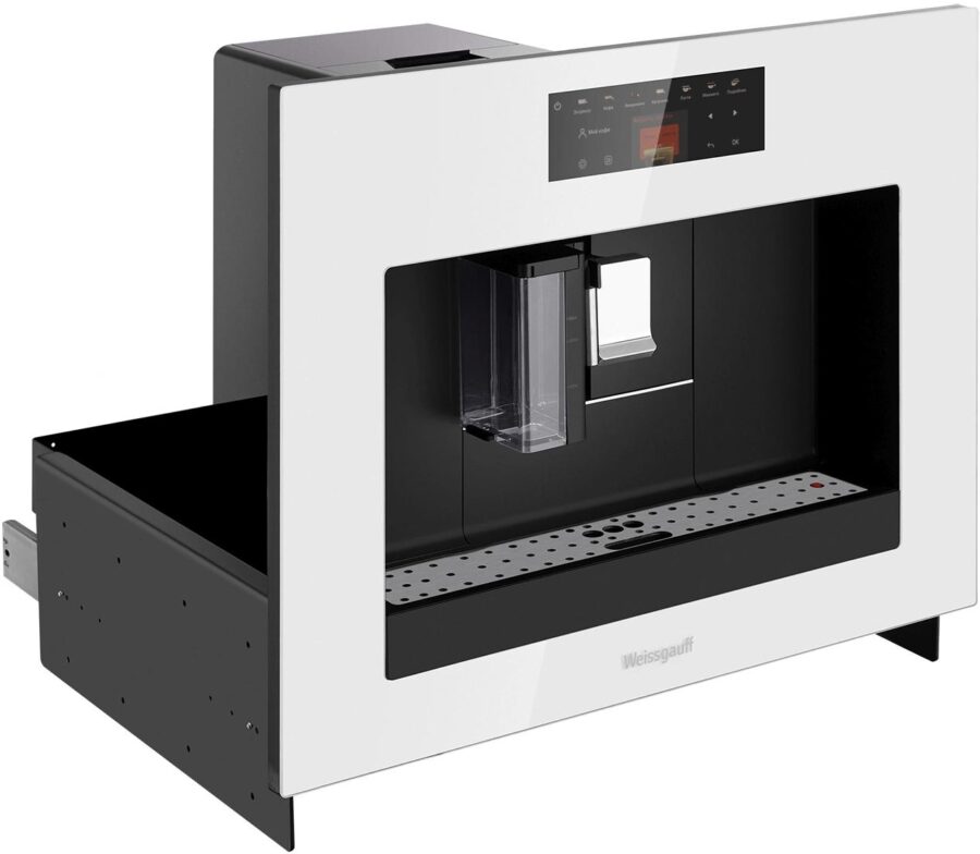 Кофемашина Weissgauff WCMI-572 Touch Cappuccino 1400Вт белый/черный — изображение 3