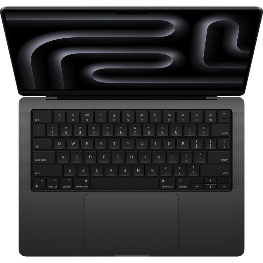Ноутбук Apple 14-inch MacBook Pro: Apple M3 Pro with 11-core CPU, 14-core GPU/18GB/512GB SSD - Space Black/US — изображение 2