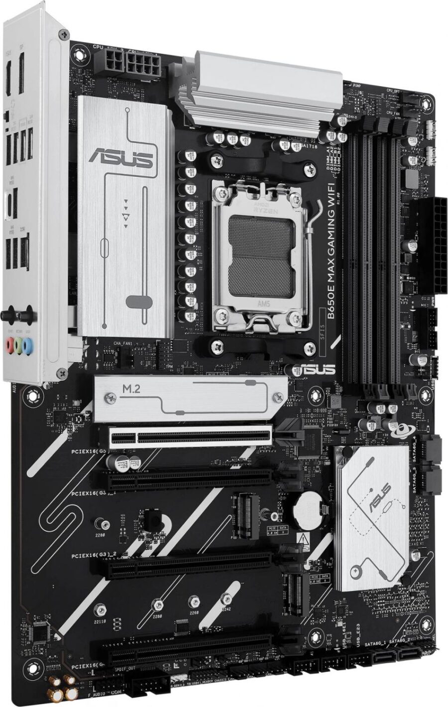 Материнская плата Asus B650E MAX GAMING WIFI SocketAM5 AMD B650 4xDDR5 ATX AC`97 8ch(7.1) 2.5Gg RAID+HDMI+DP — изображение 3