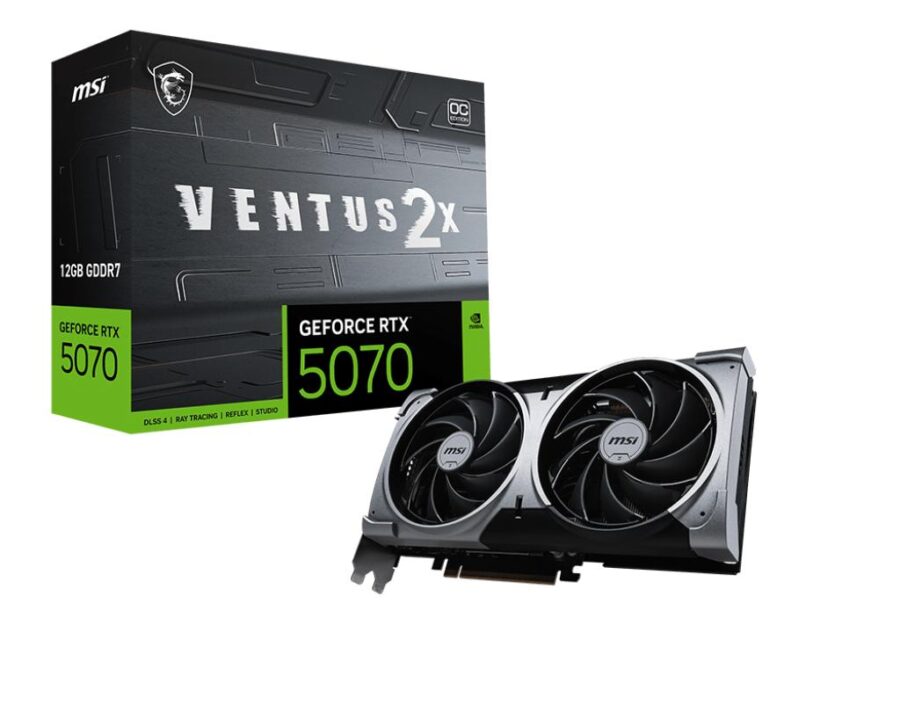 Видеокарта GeForce RTX 5070 12G VENTUS 2X OC — изображение 2