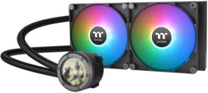 Купить Система водяного охлаждения Thermaltake TH280 V2 Ultra ARGB Soc-AM5/AM4/1200/1700/1851 черный 4-pin 34.7dB Al+Cu LCD Ret (CL-W385-PL14SW-A) - 4D-14736576 из реестра по лучшей цене