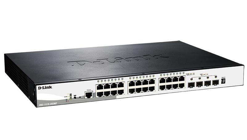 Коммутатор D-Link PROJ Настраиваемый L2+ стекируемый PoE-коммутатор, 48x1000Base-T PoE, 4x10GBase-X SFP+, PoE-бюджет 370 Вт (740 Вт с DPS-700), CLI, консольный порт RJ-45, RPS — изображение 2