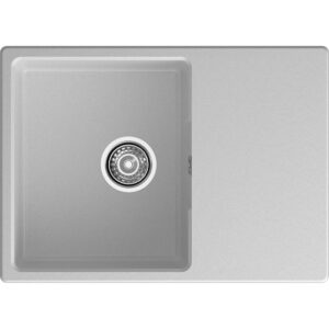 Купить Кухонная мойка GRANFEST URBAN 668L gray 1-чаша+крыло 680*490мм, монтаж: врезной, материал: кварц, цвет: серый - 4D-15575172 из реестра по лучшей цене