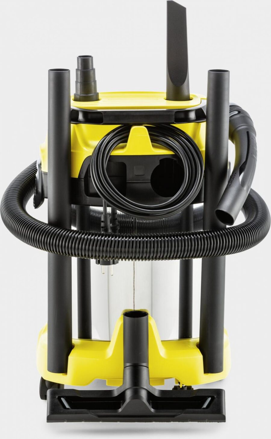 Строительный пылесос Karcher WD 3 P S V-17/4/20 1000Вт (уборка: сухая/сбор воды) желтый — изображение 4