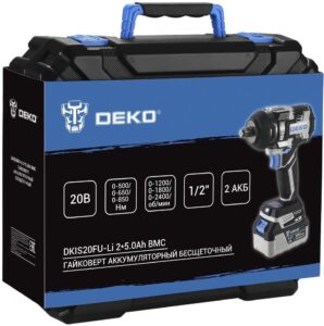 Купить Гайковерт Deko DKIS20FU-Li аккум. патрон:квад.1/2" (кейс в комплекте) (063-4433) - 4D-15714510 из реестра по лучшей цене