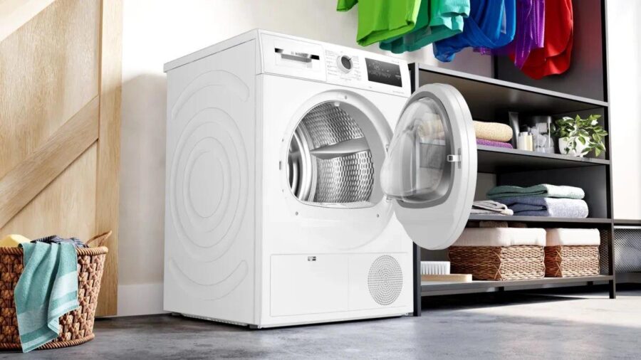 Сушильная машина Bosch WTN86201ME пан.англ. кл.энер.:B макс.загр.:8кг белый — изображение 4